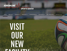 Tablet Screenshot of adrenalinesc.com